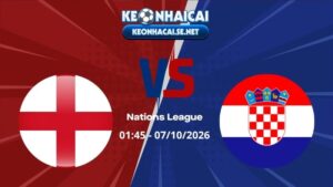 Soi Kèo Anh vs Séc 01h45 07/10/2026 - Nations League